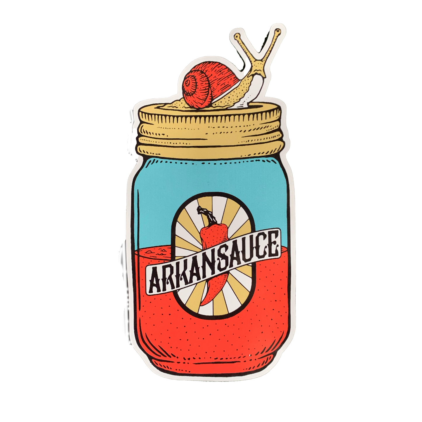 Snail Yeah Sticker