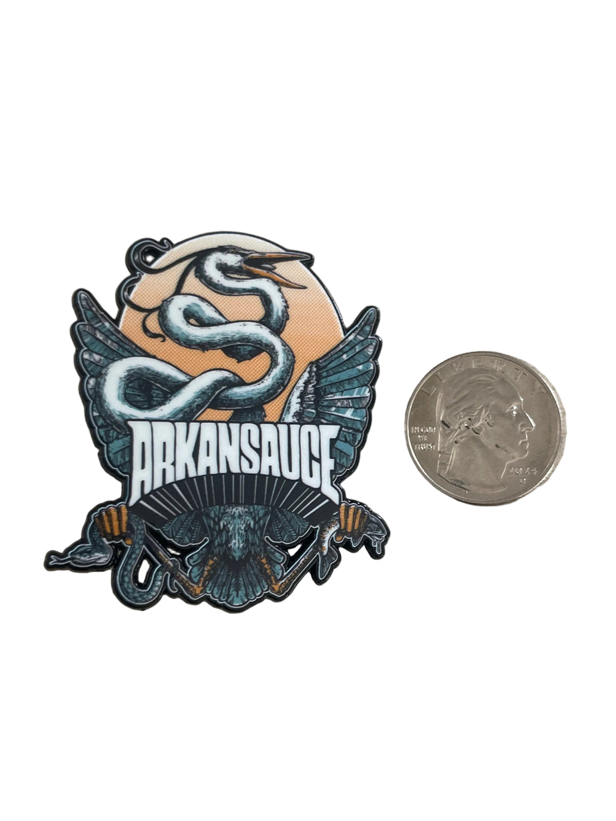 Blue Herring Metal Pin