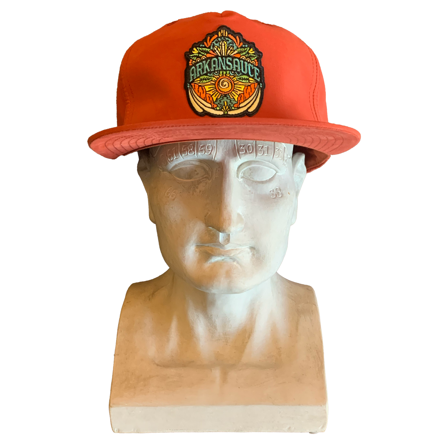 Patch Rope Hat Orange